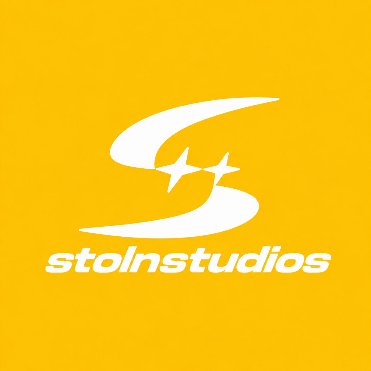 STOLN Studios S and stars logo